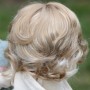 PERRUQUE WIG FOXY DUO BLOND 8/9 BOY & GIRL POUPÉE BJD MEADOWDOLLS PULLIP KAYE WIGGS WICHTEL SD LUTS MUI CHAN MIDDIE BLYTHE