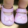 CHAUSSURES MARY JANE SHOES CUIR POUR POUPEE BJD DOLL MEADOWDOLLS DUMPLING PATTI TELLA GIGI BAILEY 3.8 X 2 CM DOLL SHOES