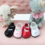 CHAUSSURES MARY JANE SHOES CUIR POUR POUPEE BJD DOLL MEADOWDOLLS DUMPLING PATTI TELLA GIGI BAILEY 3.8 X 2 CM DOLL SHOES