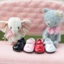 CHAUSSURES MARY JANE SHOES CUIR POUR POUPEE BJD DOLL MEADOWDOLLS DUMPLING PATTI TELLA GIGI BAILEY 3.8 X 2 CM DOLL SHOES