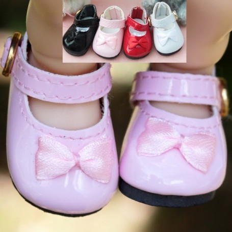 CHAUSSURES MARY JANE SHOES CUIR POUR POUPEE BJD DOLL MEADOWDOLLS DUMPLING PATTI TELLA GIGI BAILEY 3.8 X 2 CM DOLL SHOES