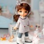 ROBE MORI CLEAR LAN POUR POUPÉE BJD DOLL MEADOWDOLLS TWINKLES LATI YELLOW PUKIFEE IRREALDOLL ET AUTRES PETITES DOLLS