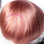 PERRUQUE DOLL WIG BOB BLOND ROSE 8/9 POUPÉE BJD MEADOWDOLLS PULLIP KAYE WIGGS WICHTEL SD LUTS MUI CHAN MIDDIE BLYTHE