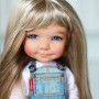 PERRUQUE WIG RAINBOW SUMMER 8/9 POUR POUPÉE BJD PULLIP MEADOWS DOLL KAYE WIGGS WICHTEL SD DZ AOD DOD LUTS 1/3 BJD DOLFIE