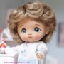 PERRUQUE WIG ANGE BLOND GINGER POUPÉE BJD STODOLL OB11 CUSTOM SYBARITE AMYDOLL KKNER LATI YELLOW PUKIFEE DOLL