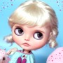 PERRUQUE POUPÉE DOLL WIG LALA BLONDE 10.11 POUPÉE BJD MEADOWDOLLS MAE ADRYN ZWERGNASE BLYTHE CUSTOM DOLLS ...