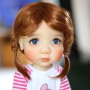 PERRUQUE POUPÉE DOLL WIG CHOUPETTE ROUSSE BJD QBABY ROGERDOLL MEADOWDOLLS MAE ADRYN ZWERGNASE BLYTHE CUSTOM DOLLS