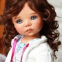 YEUX GLIB BLEUS BLUE DREAM LD07 REALISTIC EYES POUPÉE BJD BALL JOINTED DOLL LATI YELLOW IPLEHOUSE 14 mm