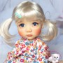 PERRUQUE POUPEE DOLL WIG BISCOTTE CAFE 9.10" BJD QBABY RODGERDOLL MEADOWDOLLS MAE ZWERGNASE BLYTHE CUSTOM DOLLS