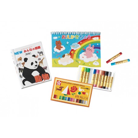 PENCILS & DRAWING SET SAKURA REMENT RE-MENT MINIATURE DOLL DIORAMA BARBIE BLYTHE PULLIP NENDOROID OB11 STODOLL