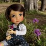 PERRUQUE DOLL WIG CARRE BRUN 10.11 POUPEE BJD QBABY ROGERDOLL MEADOWDOLLS MAE ADRYN ZWERGNASE BLYTHE CUSTOM DOLLS