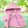 VÊTEMENT PETIT MANTEAU IMPERMEABLE ROSE POUR POUPÉE BJD 35 38 CM MAE, AYA, MASHA, MOPPETS, MEADOWDOLLS