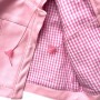 VÊTEMENT PETIT MANTEAU IMPERMEABLE ROSE POUR POUPÉE BJD 35 38 CM MAE, AYA, MASHA, MOPPETS, MEADOWDOLLS