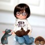CHOUETTES LUNETTES NOIRES POUR VOS MINIS POUPEES PULLIP BJD MEADOWDOLL DUMPLINGS PATTI TELLA GIGI BAILEY ...