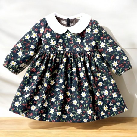 BELLE ROBE COL CLAUDINE POUPÉE BJD DOLL MEADOWDOLLS 18" SAFFI BAILEY SYLVIA SCARLETT GOTZ AMERICAN GIRL ETC...