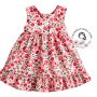 BELLE ROBE POEME DE FLEURS POUPÉE BJD DOLL MEADOWDOLLS 18" SAFFI BAILEY SYLVIA SCARLETT GOTZ AMERICAN GIRL ETC...