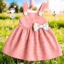 BELLE ROBE ETE VICHY POUR POUPÉE BJD DOLL MEADOWDOLLS 18" SAFFI BAILEY SYLVIA SCARLETT GOTZ AMERICAN GIRL ETC...