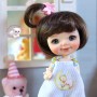 PERRUQUE DOLL WIG PETIT BOB 4.5" POUPÉE BJD MEADOWDOLLS NUNU AMYDOLL SYBARITE FICON NUMINA DEVA DOLLS
