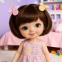 PETIT BOB 4.5" DOLL WIG FOR BJD MEADOWDOLLS NUNU AMYDOLL SYBARITE FICON NUMINA DEVA DOLLS