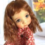 PERRUQUE DOLL WIG ALIZEE CARROT 10.11 POUPEE BJD QBABY ROGERDOLL MEADOWDOLLS MAE ADRYN ZWERGNASE BLYTHE CUSTOM DOLLS