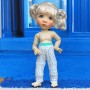 VETEMENT LEGGING A POIS OH MY DOLL POUR POUPÉE BJD MAE AYA MASHA MOPPETS DOLL MEADOWDOLLS