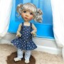VETEMENT LEGGING A POIS OH MY DOLL POUR POUPÉE BJD MAE AYA MASHA MOPPETS DOLL MEADOWDOLLS