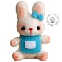 PELUCHE AMOUR D'ARTISTE LAPIN KAWAII MINIATURE BARBIE STODOLL OB11 AMYDOLL LATI YELLOW PUKIFEE BLYTHE PULLIP DOLLHOUSE DIORAMA