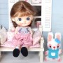 LOVE KAWAII BEAR TOY DOLL MINIATURE BARBIE BJD STODOLL OB11 AMYDOLL LATI YELLOW PUKIFEE BLYTHE PULLIP DOLLHOUSE DIORAMA