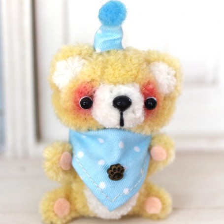 LOVE KAWAII BEAR TOY DOLL MINIATURE BARBIE BJD STODOLL OB11 AMYDOLL LATI YELLOW PUKIFEE BLYTHE PULLIP DOLLHOUSE DIORAMA