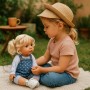 TARTINE BLOND DOLL WIG 9.10" POUPÉE BJD QBABY RODGERDOLL MEADOWDOLLS MAE ZWERGNASE BLYTHE CUSTOM DOLLS