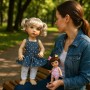 TARTINE BLOND DOLL WIG 9.10" POUPÉE BJD QBABY RODGERDOLL MEADOWDOLLS MAE ZWERGNASE BLYTHE CUSTOM DOLLS