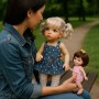 PERRUQUE DOLL WIG TARTINE BLOND GINGER 9.10" POUPÉE BJD QBABY RODGERDOLL MEADOWDOLLS MAE ZWERGNASE BLYTHE CUSTOM DOLLS