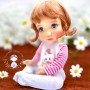 PERRUQUE DOLL WIG BABYLOVE CARROT 9.10" POUPÉE BJD QBABY RODGERDOLL MEADOWDOLLS MAE ZWERGNASE BLYTHE CUSTOM DOLLS