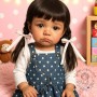 PERRUQUE DOLL WIG INDIANA 9.10" POUPÉE BJD QBABY RODGERDOLL MEADOWDOLLS MAE ZWERGNASE BLYTHE CUSTOM DOLLS
