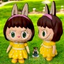 PETIT MONSTRE DOLL MINIATURE POPMART POPMART FIGURINE LUBUBU STODOLL BJD LATI YELLOW BLYTHE MEADOWDOLL DOLLHOUSE DIORAMA