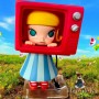 POUPEE MOLLY DOLL TELEVISION FIGURINE POPMART MINIATURE LUBUBU STODOLL BJD LATI YELLOW BLYTHE MEADOWDOLL DOLLHOUSE DIORAMA