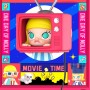 POUPEE MOLLY DOLL TELEVISION FIGURINE POPMART MINIATURE LUBUBU STODOLL BJD LATI YELLOW BLYTHE MEADOWDOLL DOLLHOUSE DIORAMA