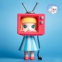 POUPEE MOLLY DOLL TELEVISION FIGURINE POPMART MINIATURE LUBUBU STODOLL BJD LATI YELLOW BLYTHE MEADOWDOLL DOLLHOUSE DIORAMA