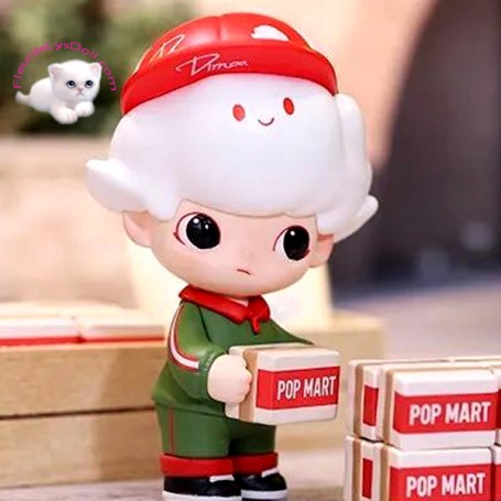 COURIER BOY DIMOO DOLL POPMART MINIATURE STODOLL BJD LATI YELLOW PUKIFEE MEADOWDOLL BLYTHE PULLIP DIORAMA DOLLHOUSE