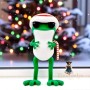 FIGURINE GRENOUILLE DE NOEL DECEMBRE TWELVEDOT MINIATURE BJD LATI YELLOW PUKIFEE MEADOWDOLL BLYTHE DIORAMA DOLLHOUSE