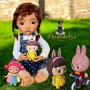MINICO STARLET DUCKING DOLL POPMART MINIATURE FIGURE MEADOWDOLL, BLYTHE, PULLIP, DIORAMA, DOLLHOUSE