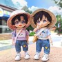 TEE SHIRT KAWAII DINO LOVE POUR POUPÉE BJD OB11 STODOLL LATI WHITE SP PUKIPUKI NUNU SPROUT MEADOWDOLLS NENDOROID DOLLS...