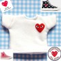 TEE SHIRT MINIATURE POUR POUPEE BJD OB11 STODOLL AMYDOLL MEADOWDOLLS NUNU NENDOROID OBITSU DDF YMY DOLLS