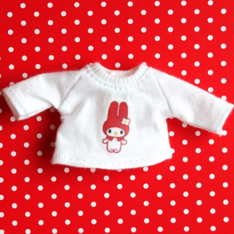 TEE SHIRT HELLO KITTY POUPEE OB11 STODOLL BJD AMYDOLL LATI WHITE SP PUKIPUKI OBITSU 11 CM DOLLS