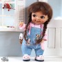 SALOPETTE LAPIN JEAN POUR POUPÉE BJD OB11 STODOLL AMYDOLL LATI WHITE SP MEADOWDOLLS NUNU NENDOROID OBITSU DDF YMY