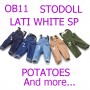 SALOPETTE EN JEAN POUR POUPÉE BJD OB11 STODOLL AMYDOLL LATI WHITE SP MEADOWDOLLS NUNU NENDOROID OBITSU DDF YMY