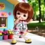 PANTALON BEIGE POCHES POUR POUPÉE BJD OB11 STODOLL NENDOROID AMY DOLL LATI WHITE SP PUKIPUKI OBITSU 11 CM DOLLS