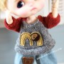 PULL + JEAN + CHAPEAU POUR POUPÉE BJD OB11 STODOLL AMYDOLL LATI WHITE SP PUKIPUKI MEADOWDOLLS NUNU SPROUT DOLLS