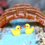 LOVELY MINIATURE MINI BABY DUCK DOLL PUKIFEE BJD LATI YELLOW BARBIE BLYTHE PULLIP DIORAMA DOLLHOUSE