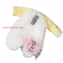 SALOPETTE POUSSIN + CHAPEAU POUR POUPÉE BJD OB11 STODOLL AMYDOLL LATI WHITE SP PUKIPUKI MEADOWDOLLS NUNU SPROUT DOLLS